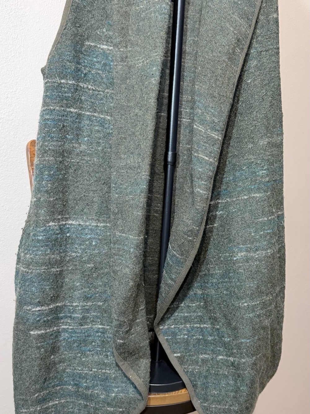 Vintage Lucky Brand Women's Knit Sweater Vest in Heathered Green M